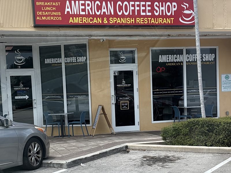 American Coffee Shop exterior